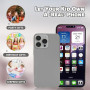 Perusha Affichage de Faux Jouets téléphone Portable modèle métallique Non Fonctionnel réplique 1:1 téléphone pour téléphone 16 P