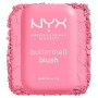 NYX PROFESSIONAL MAKEUP - Blush en Poudre, enrichi en beurre de mangue, beurre d'amande & beure de karité - Texture Fondante - F