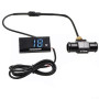 Jauge de température d'eau numérique pour moto avec capteur hygromètre pour véhicules DC 12 V, kit thermomètre étanche pour moto