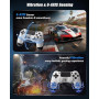 RUIZHI Sans Fil Manettepour P-S4 - Contrôleur pour Playstation-4 compatible avec PS-4/Pro/Slim/PC, Gamepad avec Double Vibration