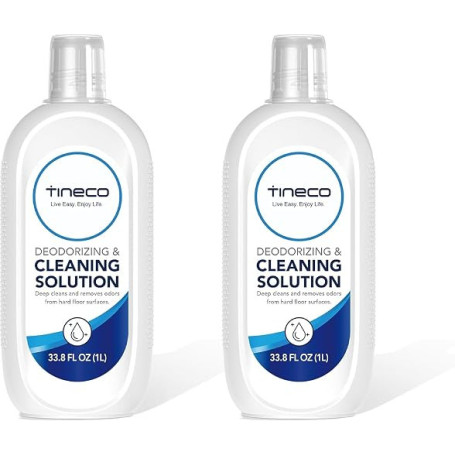 Tineco Produit Nettoyant pour Tineco Nettoyeurs de sol, pour nettoyage multi-surfaces, 2 x 1L, pour Série iFloor, Série Floor On