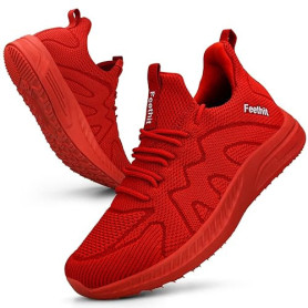 Feethit Chaussures de Sport Femme Respirant Légère de la Mode de Marche Fitness Running Tennis Outdoor Gym Jogging Sneakers