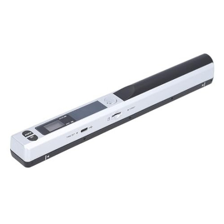 Scanner Portable pour Documents A4, Photos et Reçus – de Scanner Mobile Couleur HD 900 DPI pour la Maison, Les Voyages et Le Bur