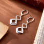 ALEXCRAFT Boucles d'OreilleFemme Perles Argent 925/Or Pendante Longues, Plaqué Or 14 Carats, Cadeaux Bijoux
