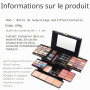 FantasyDay Calendrier de l'Avent 2025 Beauté pour Femmes et Filles, Kit de Maquillage Complet Coffret Xmas Makeup Set avec Ombre