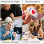 Giantree 30 pinceaux Fins, pinceaux pour Peinture par numéros de précision, Professionnels à Pointe Fine pour Acrylique Aquarell