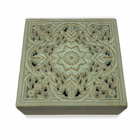 Boîte à bijoux Versa Mandala Bois MDF (20 x 7 x 20 cm) 27,99 €