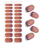 JMEOWIO Autocollant Ongles Gel UV Œil de Chat Gel Nail Art Stickers Semi-durci Stickers Ongle Deco Ongle Design Manucure