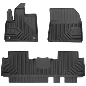 MOTOS Tapis de sol caoutchouc pour Citroen Berlingo III depuis 2018 Améliorez Votre Confort de Voyage avec Le tapis noir antidér