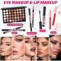 Viugex Coffret Maquillage Femme, Coffret Cadeau Maquillage, Kit de Maquillage Complet pour Adolescente Fille, avec Fond de Teint
