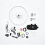 Poyujkyhr Kit de conversion pour vélo électrique 36 V 350 W Roue arrière 26" 37 km/h Moteur de roue arrière 310 tr/min Kit de co
