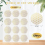 Tenare 120 Pièces Autocollants Fleur de Vie 5 x 5 cm Étiquettes Fleur de Vie Stickers Énergie Yoga avec Feuille Métallique Brill