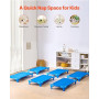 VEVOR Lit de Sieste empilable pour Enfant, 6 pcs, lit de Couchage Portable pour Tout-Petits, 102 x 57 cm, lit de garderie pour E