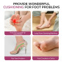 2 paires semelle confort femme - Welnove 3/4 coussinets pour talons hauts empêchant le pied de glisser vers l'avant - Doux et in