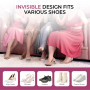 2 paires semelle confort femme - Welnove 3/4 coussinets pour talons hauts empêchant le pied de glisser vers l'avant - Doux et in