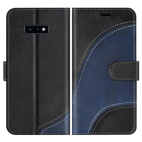 BoxTii Coque pour Galaxy S10e, Portefeuille Etui en Cuir PU, Magnétique Protection Housse Coque pour Samsung Galaxy S10e, Noir