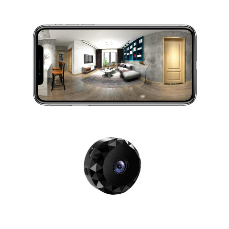 keft Camera Espion WiFi 1080P Mini Caméra de Surveillance Interieur/extérieur sans Fil avec Enregistrement Camera Espion a Dista