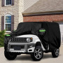Bâche Voiture Étanche Compatible avec Suzuki Jimny (3 Portes) 1998-2024, Housse de Protection Voiture Extérieur Respirante Contr