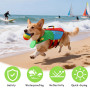 Gilet Flottaison Chien, SilverChry Gilet de Sauvetage, Bouee Chien, Adapté Aux Sports Nautiques, Dog Life Jacket (L)