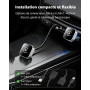 Ancvet CarPlay sans Fil Adapter 2026 Upgrade, Mini 2-en-1 Dongle USB Plug & Play, CarPlay & Android Auto sans Fil pour Voiture, 