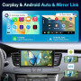 [2+64G] Autoradio Android pour Peugeot 508 2012-2016 avec sans Fil Carplay & Android Auto, Radio Tactile 9 Pouces avec WiFi GPS