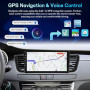 [2+64G] Autoradio Android pour Peugeot 508 2012-2016 avec sans Fil Carplay & Android Auto, Radio Tactile 9 Pouces avec WiFi GPS