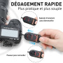 Sunya Sangle de Poignet pour Appareil Photo avec Boucle a Declenchement Rapide Dragonne Appareil Photo en Nylon pour DSLR ou San