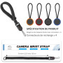 Sunya Sangle de Poignet pour Appareil Photo avec Boucle a Declenchement Rapide Dragonne Appareil Photo en Nylon pour DSLR ou San