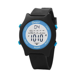 Mamiddle Montre Enfant 30M Imperméable à l'eau Montre Enfant Fille avec Alarme, chronomètre, chronomètre, Calendrier, rétro-écla