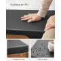 VASAGLE Banc à Chaussures Rembourré, Banc de Rangement, Rangement Caché, Étagères, Meuble d'Entrée, Capacité de Charge 136 kg, 3