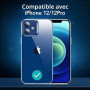 ESR Coque pour pour iPhone 12/12 Pro, Antichoc Silicone TPU Souple, Résistante au Jaunissement, Case Transparente