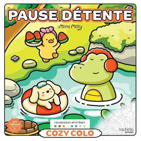 Cozy colo mystères - Pause détente: Coloriez les chiffres et découvrez l'image