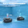 BRINBO (2026 Upgrade) S1PRO Robot Piscine sans Fil, 120 Min d'Autonomie, Nettoyeur de Piscine, Double Moteur Aspirateur Piscine 