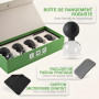 BACKLAxx ® Set De Ventouses En Verre Avec Poire En Silicone Et Grattoir Fascia | Ventouse Cellulite Et Ventouse Massage Pour Cor