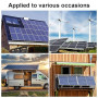 URAQT T Connecteur Solaire, 1 Pair 2 to 1 T Connecteur de panneau solaire MFFF/FMMM, Connecteu de Branche pour Connexion Parallè