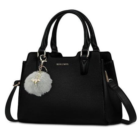 IGOLUMON Sac a Main Femme Cuir Sacs à Main Portés Main Femme Sac à Main Bandoulière Sac Bandouliere Sacs Bandoulière Sac Fourre