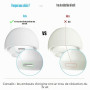 [3 paires]Embouts pour Airpods Pro et Airpods Pro 2 Avec Trou de Réduction du Bruit,Embouts en Silicone Airpods Pro Avec Boîte d