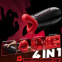 Sextoyse Homme Sexmasturbâteur, Contrôle de APP Masturbateur Vaginette ultra Réaliste pour Homme, Masturbateurs Masculins Sextoy