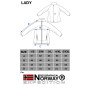 Geographical Norway Upaline Lady - Polaire Fine Femme Chaude Fermure Zip - Veste Automne Hiver Printemps Chaud Femmes - Longues 