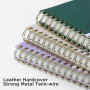 Cahier A5,Cahier Spirale a5,Carnet de notes,Bloc Note,Carnet Spirale,Ligné,HOMEMARS, 240 Pages, 100 g/m², 14,8 x 21 cm, Rose, Co