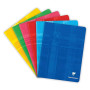 Clairefontaine 3752C Un Cahier Agrafé - 17x22 cm - 48 Pages Petits Carreaux - Papier Blanc 90 g - Couverture Carte Pelliculée Co