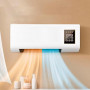 Climatiseur portable sans conduit et ventilateur mural sans pales, unité de climatisation portable 3 en 1 (refroidissement/venti