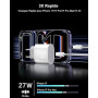 Chargeur USB C Rapide pour iPhone 17/17 Air/17 Pro/17 Pro Max, iPhone 16/15/15 16 Pro Max, Prise Adaptateur Secteur Embout 27 W