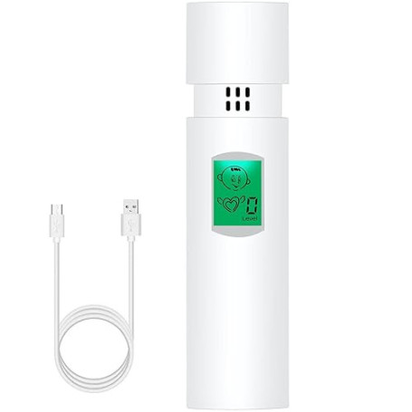 SOYAA Détecteur de Mauvaise haleine, testeur d'haleine Rechargeable pour Tests instantanés de la cavité buccale et Analyse des o