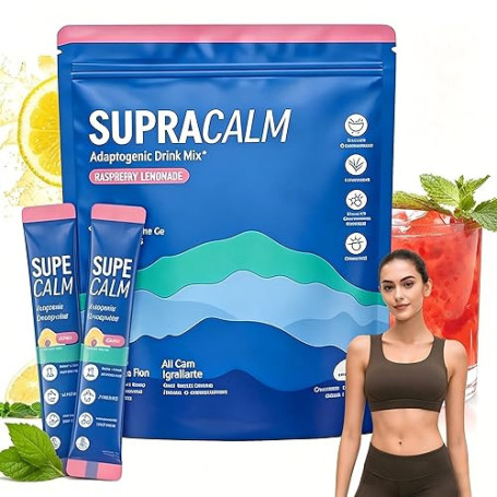 New Super Cortisol：Lot de 20 sticks – Réduit le cortisol – Favorise la détente & la concentration – Améliore le sommeil – Sans s