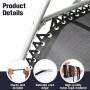 4 Pcs Corde Remplacement élastiques pour Chaise Longue Transat Pliante Inclinable Cordons de Remplacement de Chaise Zéro Gravité