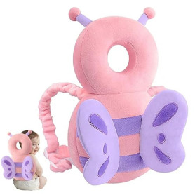 Coussin de Protection de Tête de Bébé,Protege Tete Bebe,Coussin de sac à dos Réglable et Respirant pour Tout-petits,Convient Aux