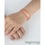 MagEnergy Bracelet en cuivre pour hommes et femmes, 100% cuivre pur, naturel, plein, non revêtu, fabriqué à la main, style tibét