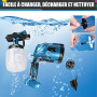 Pulvérisateur Kit de Peinture sans Fil 1000Ml, 500W Makita21V Pistolet Pulvérisateur Électrique HVLP Fonctionnant sur Batterie a