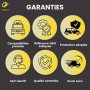 Baguette/Moulure de panneau arrière latérale gauche compatible avec Renault Trafic II, Opel Vivaro et Nissan Primastar | Install